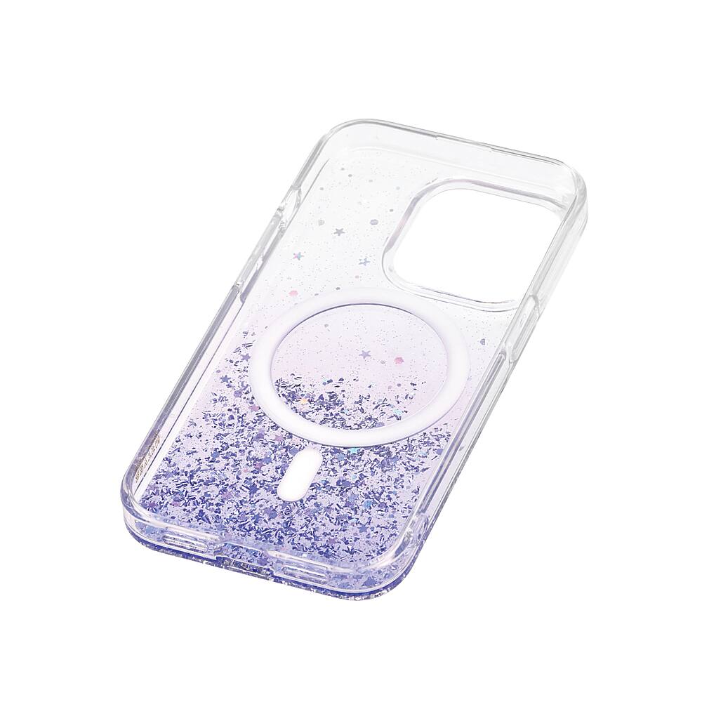 Alt View 1. Bryten - Starburst Case for Apple iPhone 15 Pro - Purple.