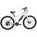 Front. GoTrax - CTI Step Over eBike w/ 40.5mi Max Operating Range and 20mph Max Speed - White.
