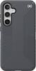 Front. Speck - Presidio2 Grip Case for Samsung Galaxy S24+ - Charcoal Gray.
