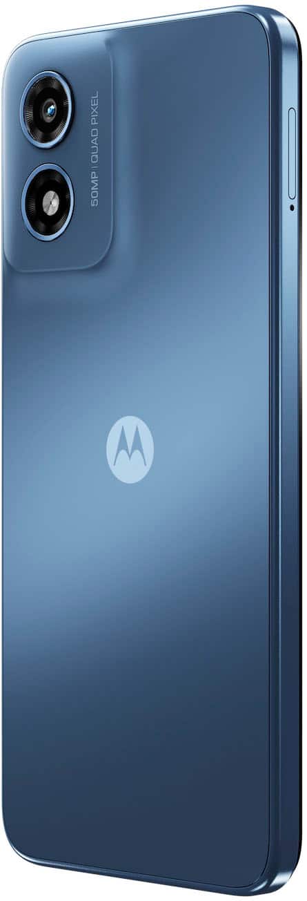 Alt View 11. Motorola - moto g play 2024 64GB (Unlocked) - Sapphire Blue.