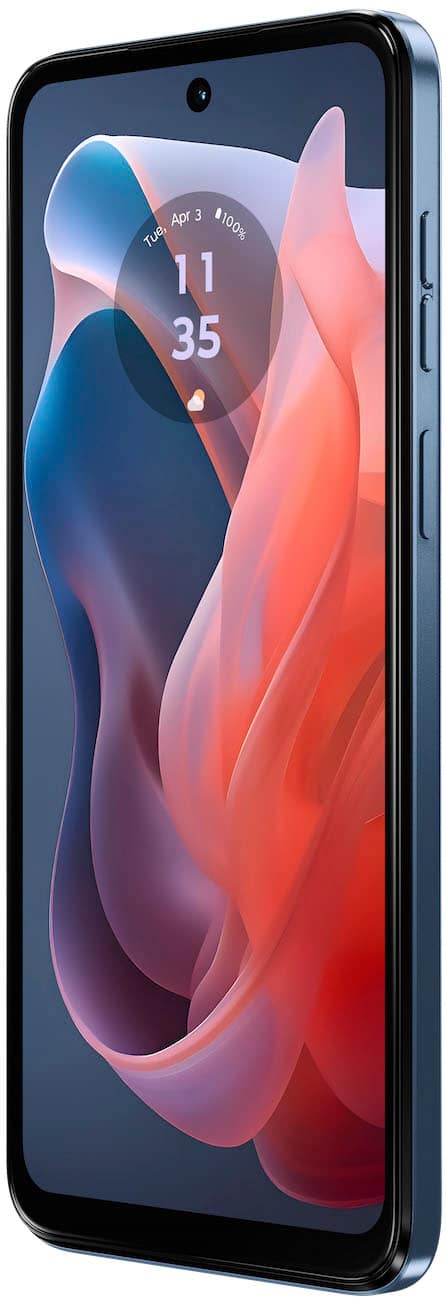 Alt View 2. Motorola - moto g play 2024 64GB (Unlocked) - Sapphire Blue.