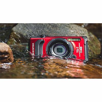 Olympus OM SYSTEM TG 7 4K Video 12 Megapixel Waterproof Digital Olympus OM SYSTEM TG 7 4K Video 12 Megapixel Waterproof Digital