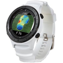 VoiceCaddie - A2 Hybrid Golf GPS Watch with Slope - White - Front_Zoom