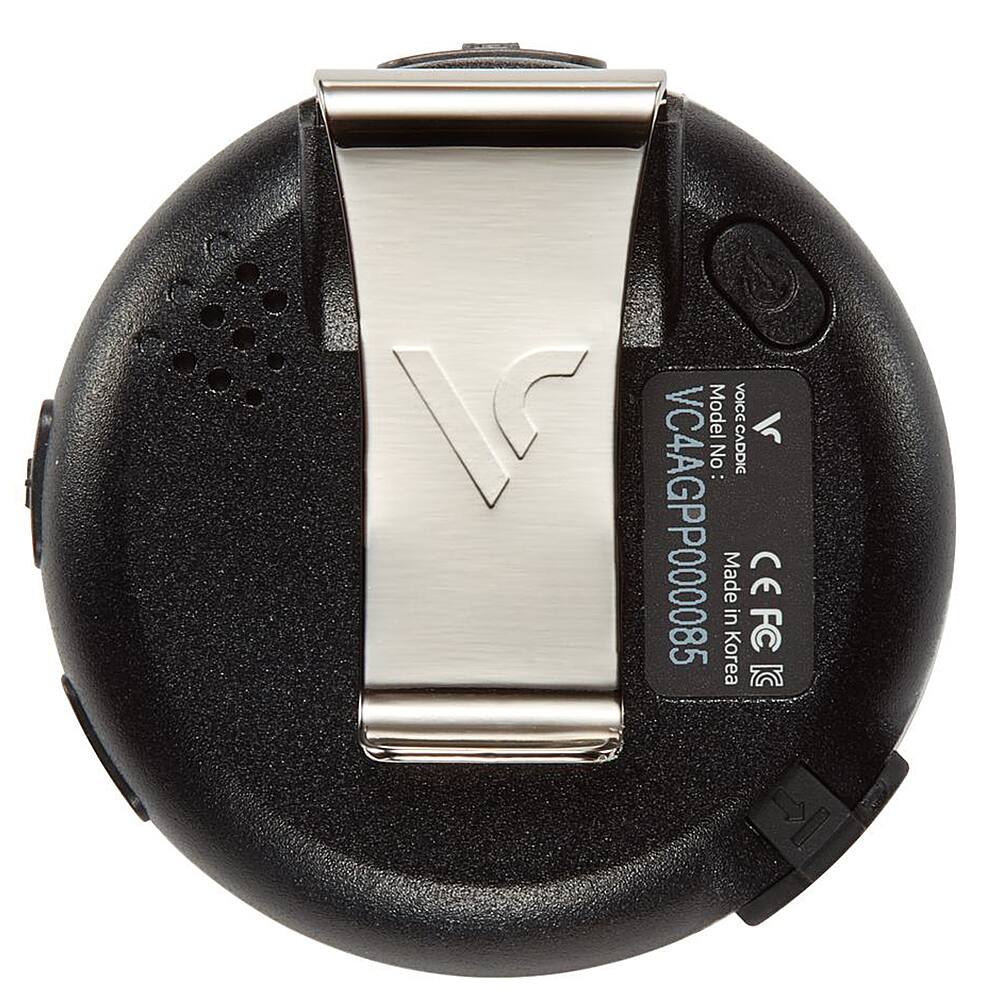 Alt View 13. VoiceCaddie - VC4 Golf GPS Rangefinder with Voice Output of Distance, Auto Slope, and Active Green Info - Silver/Black.