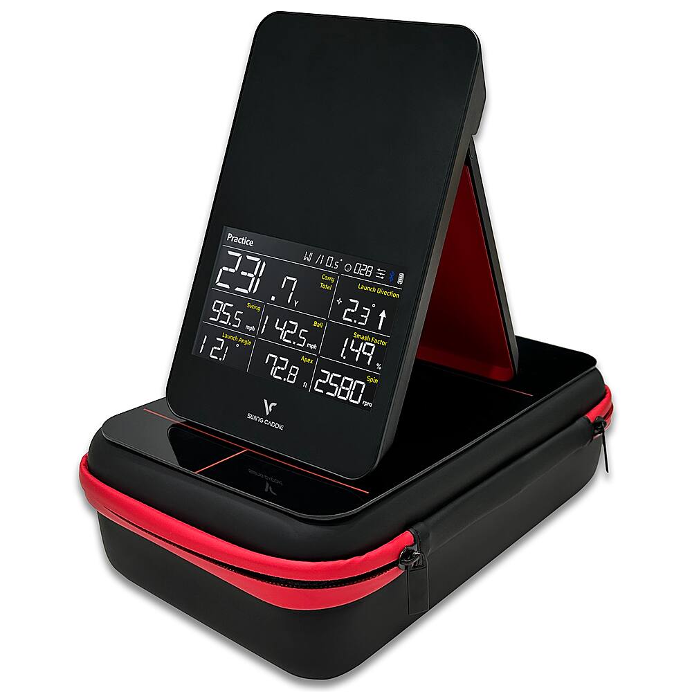 Alt View 12. VoiceCaddie - Swing Caddie SC4 Pouch - Protective Case for the SC4 Portable Launch Monitor - Black.