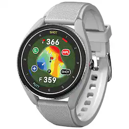 VoiceCaddie - T9 GPS Watch with Green Undulation and Slope - Gray