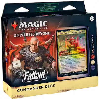 Wizards of The Coast Magic: The Gathering Fallout Commander Deck Hail, Caesar D26080000 - Best Buy Wizards of The Coast Magic: The Gathering Fallout Commander Deck Hail, Caesar D26080000 - Best Buy