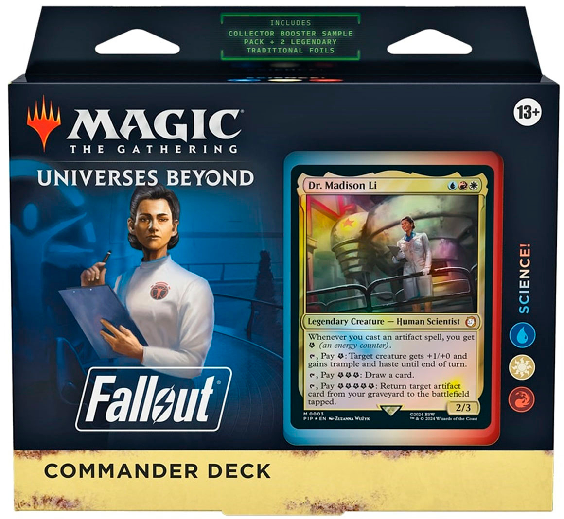 Wizards of The Coast Magic the Gathering: Fallout Commander Deck Science!  D26100000 - Best Buy