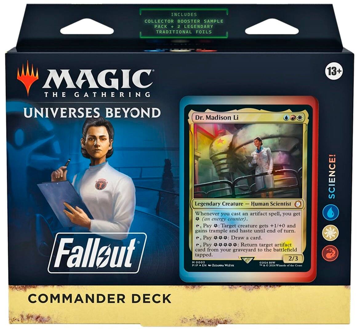 Angle. Wizards of The Coast - Magic the Gathering: Fallout Commander Deck - Science!.