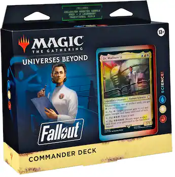 best mtg fallout commander decks Top New Magic Cards Of The Release This decks themes revolve around leaders of militant factions and their soldiers Fallout Commander Deck Set of