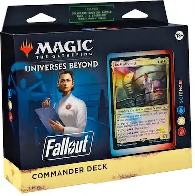 Magic The Gathering: Fallout Commander Deck (Presale) Science! Magic The Gathering: Fallout Commander Deck (Presale) Science!