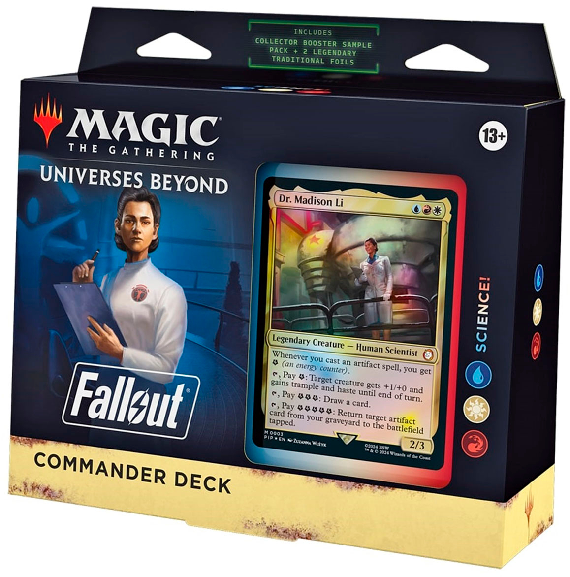 Wizards of The Coast Magic the Gathering: Fallout Commander Deck Science!  D26100000 - Best Buy