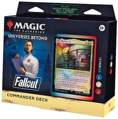 Magic The Gathering: Fallout Commander Deck (Presale) Science! Magic The Gathering: Fallout Commander Deck (Presale) Science!