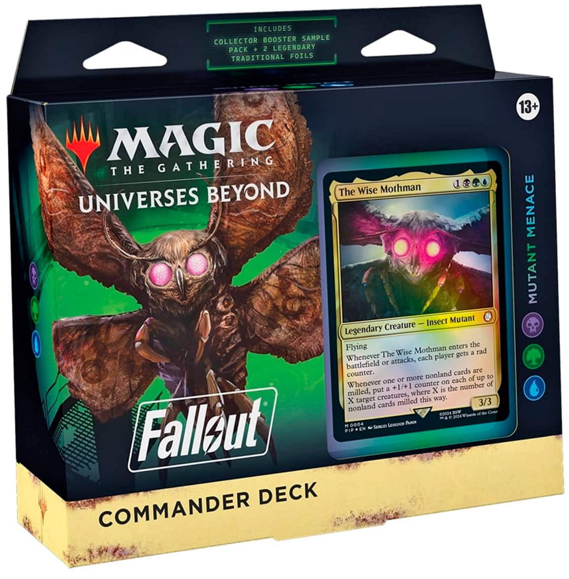 Wizards of The Coast - Magic: The Gathering Fallout Commander Deck - Mutant Menace - Front_Zoom