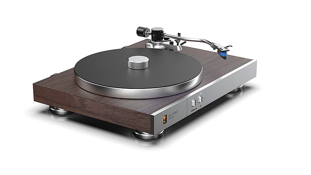 Angle View: JBL TT350 Classic Turntable - Walnut