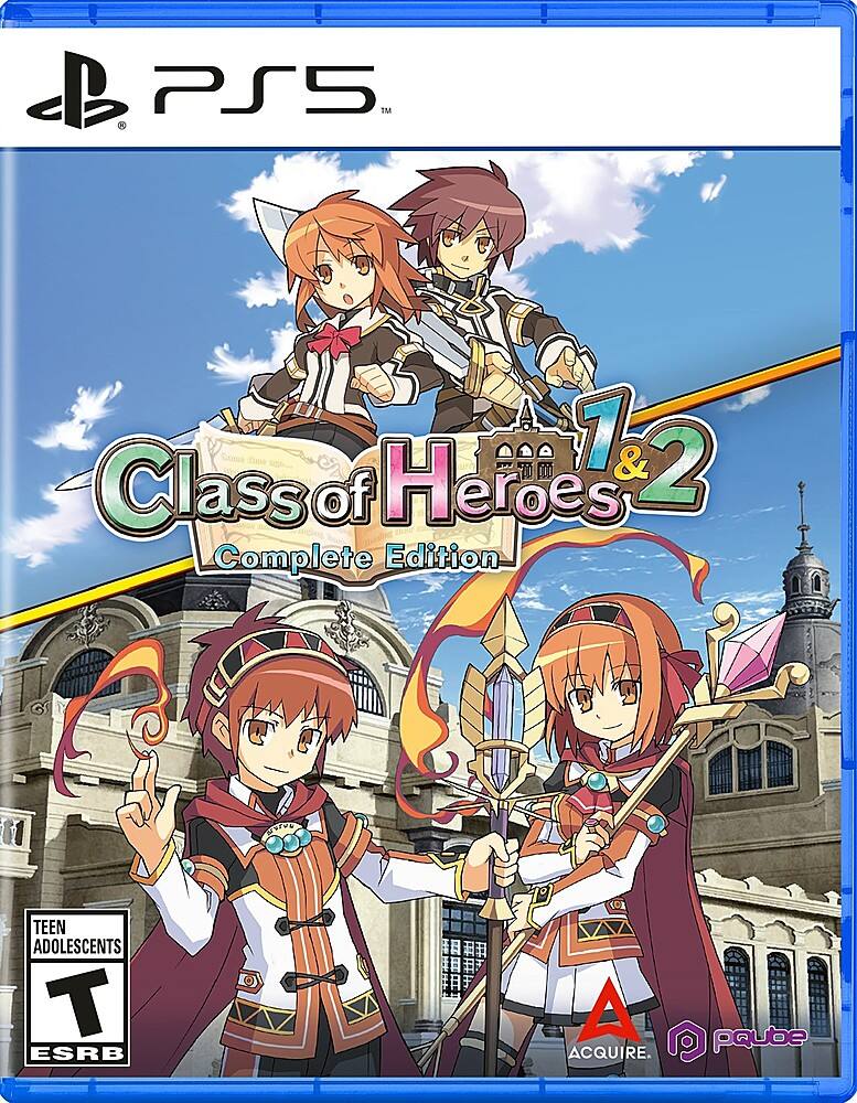 Front. PQube - Class of Heroes 1&2.