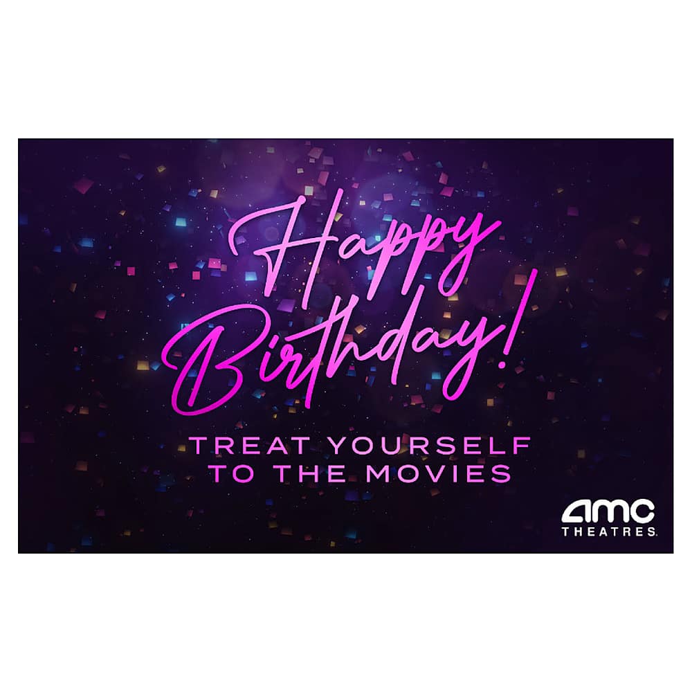 AMC Theatres $25 Gift Card [Digital] Birthday $25 - Best Buy