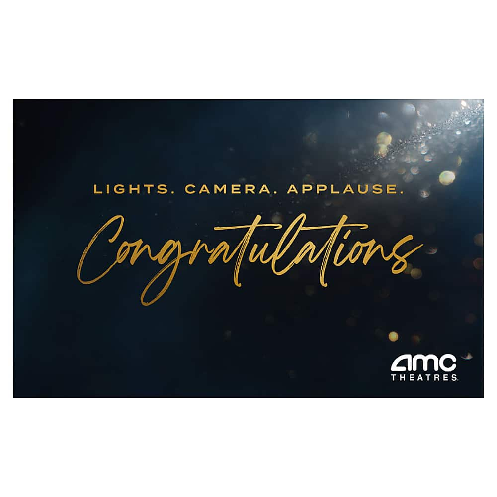 AMC Theatres $50 Gift Card [Digital] Congrats $50 - Best Buy