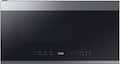 Samsung - Bespoke 2.1 Cu. Ft. Over-the-Range Microwave with Sensor Cooking and Edge to Edge Glass Display - Stainless Steel