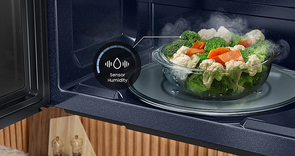 The text on the image reads "Sensor Humidity PUSH."