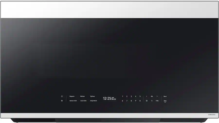 Samsung Bespoke 2.1 Cu. Ft. Over the Range Microwave with Sensor ...