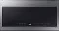 Samsung - 2.1 Cu. Ft. Over-the-Range Microwave with Sensor Cooking and Wi-Fi Connectivity - Stainless Steel