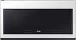 Samsung - Bespoke 2.1 Cu. Ft. Over-the-Range Microwave with Sensor Cooking and Wi-Fi Connectivity - White Glass