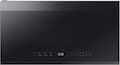 Samsung - Bespoke 2.1 Cu. Ft. Over-the-Range Microwave with Sensor Cooking and Edge to Edge Glass Display - Matte Black Steel