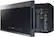 Alt View 16. Samsung - Bespoke 2.1 Cu. Ft. Over-the-Range Microwave with Sensor Cooking and Auto Dimming Glass Touch Controls - Stainless Steel.