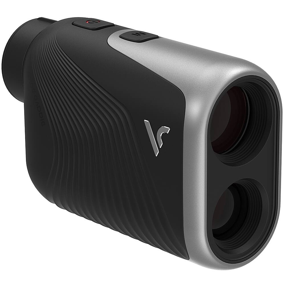 Left View: VoiceCaddie - L6 Laser Rangefinder with Slope - Black