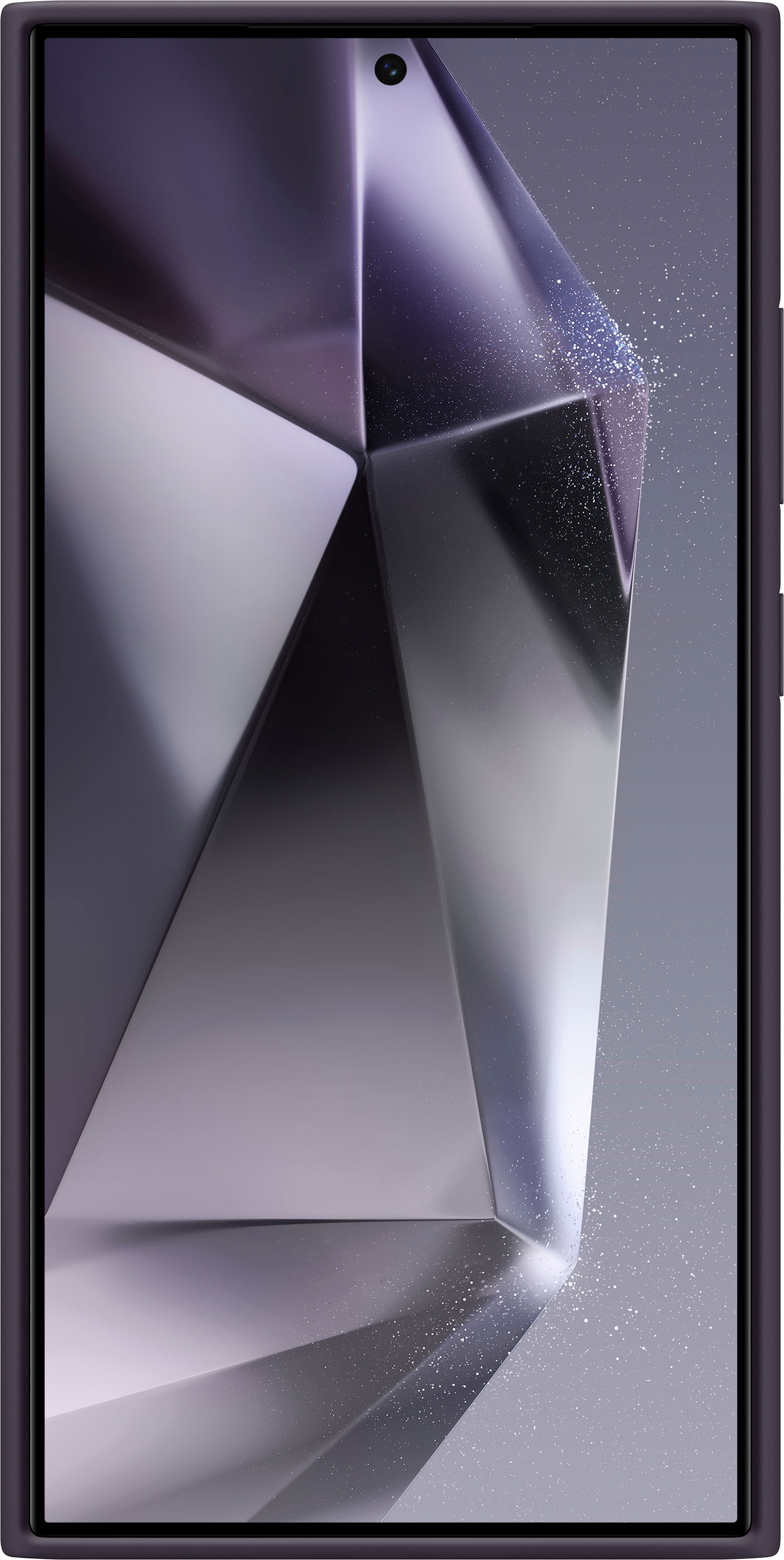 Samsung Galaxy S24 Ultra Silicone Dark Violet Case | Best Buy