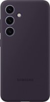 Samsung - Galaxy S24 Silicone Case - Dark Violet - Front_Zoom