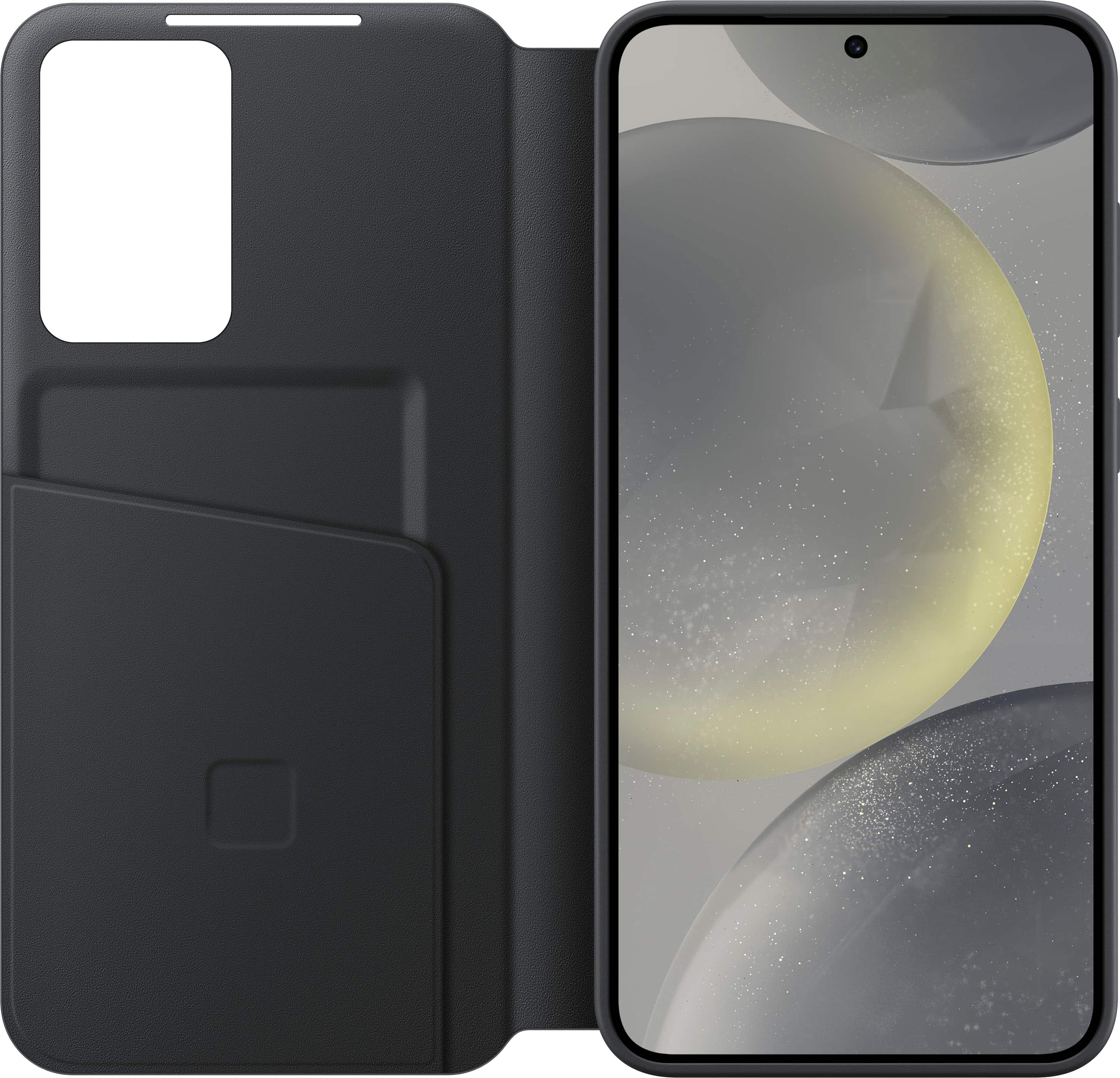 Alt View 12. Samsung - Galaxy S24+ Smart View Wallet Case - Black.