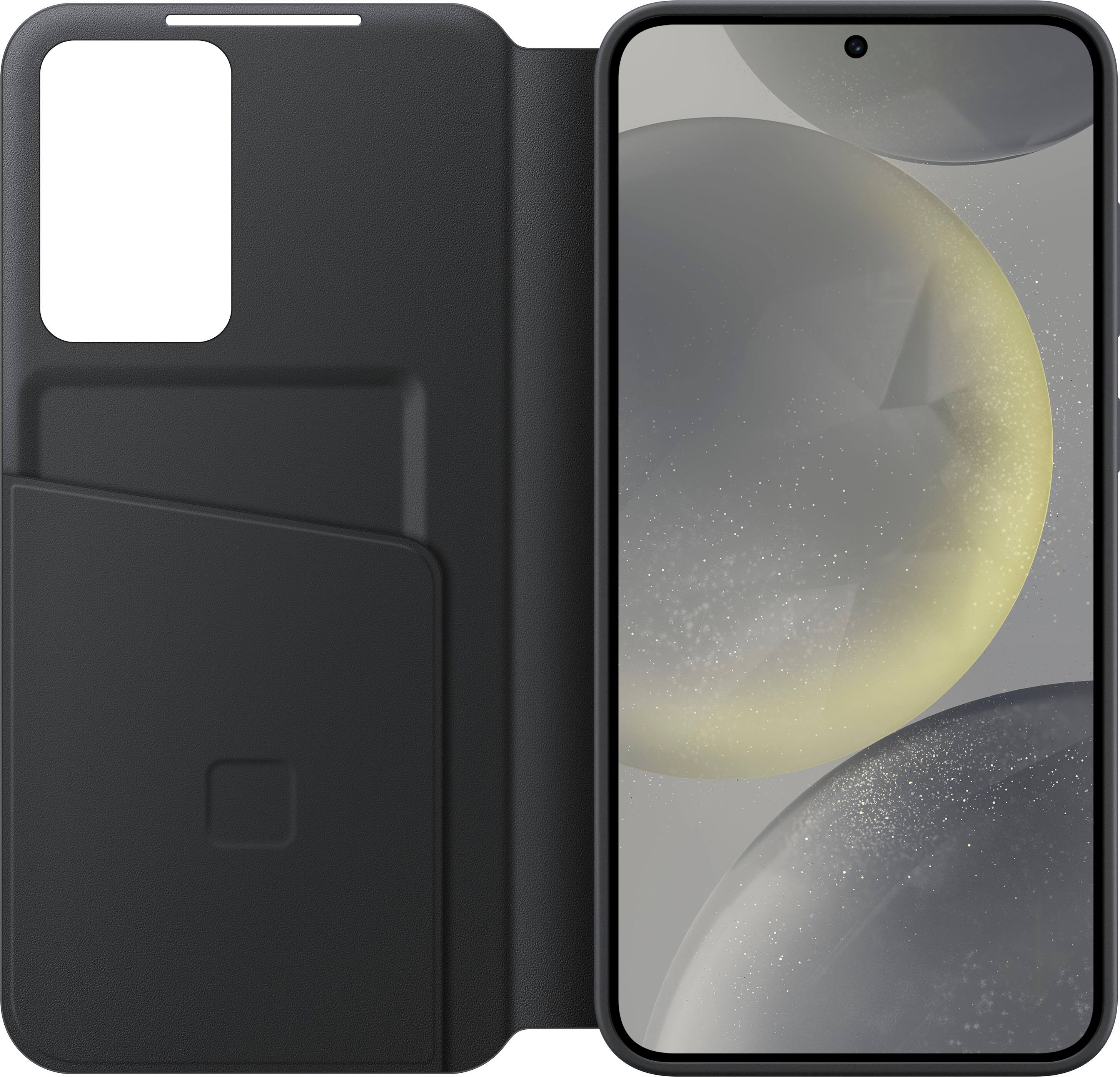 Alt View 12. Samsung - Galaxy S24+ Smart View Wallet Case - Black.