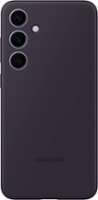 Samsung - Galaxy S24+ Silicone Case - Dark Violet - Front_Zoom