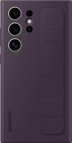 Samsung - Galaxy S24 Ultra Standing Grip Case - Dark Violet