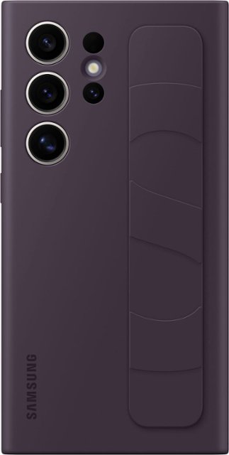 Samsung Galaxy S24 Ultra Standing Grip Case Dark Violet EF-GS928CEEGUS -  Best Buy
