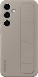 Samsung - Galaxy S24+ Standing Grip Case - Taupe - Front_Zoom
