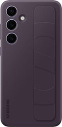 Samsung - Galaxy S24+ Standing Grip Case - Dark Violet - Front_Zoom