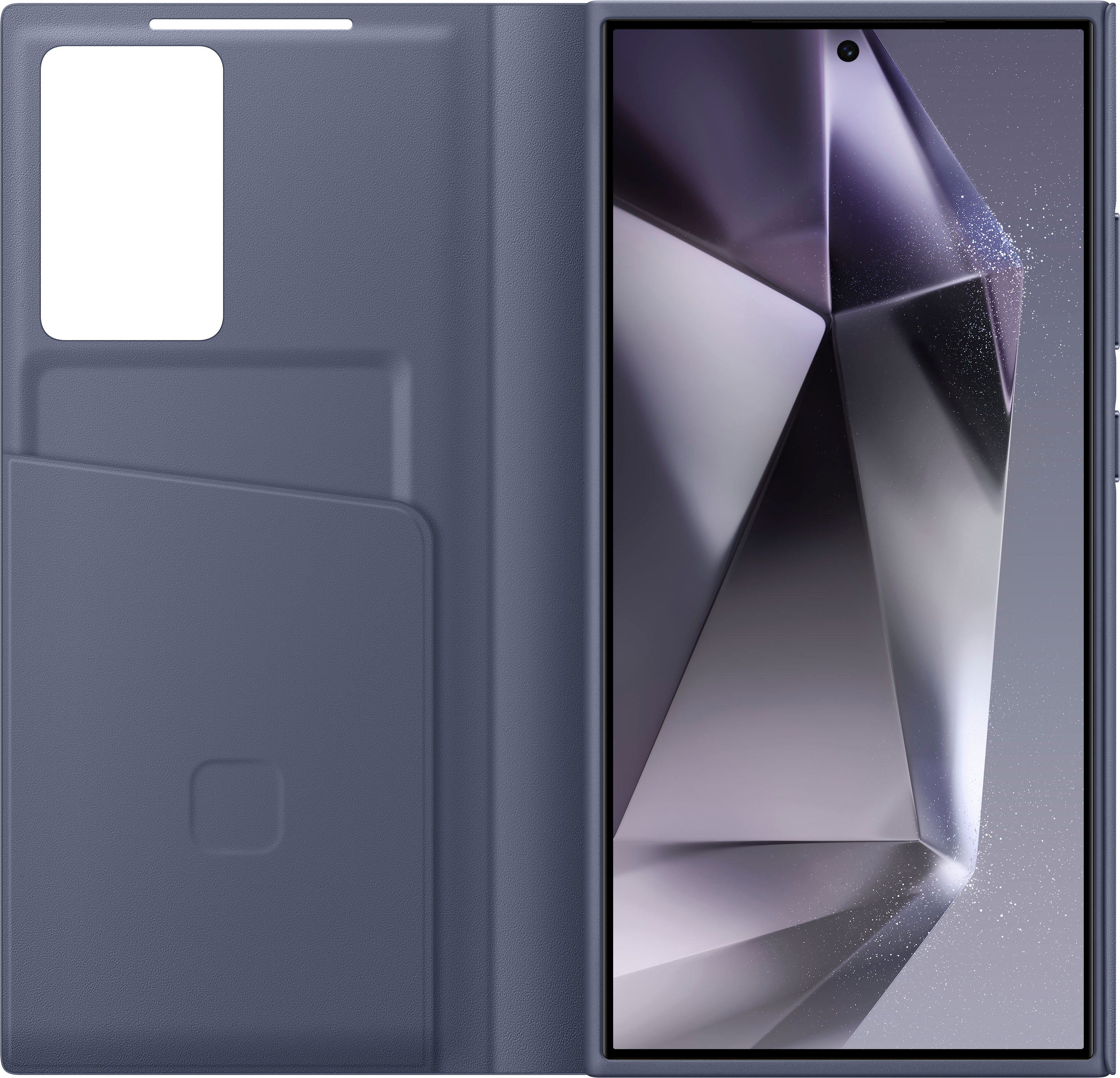 Samsung - Galaxy S24 Ultra Smart View Wallet Case - Violet