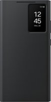 Samsung - Galaxy S24 Ultra Smart View Wallet Case - Black - Front_Zoom