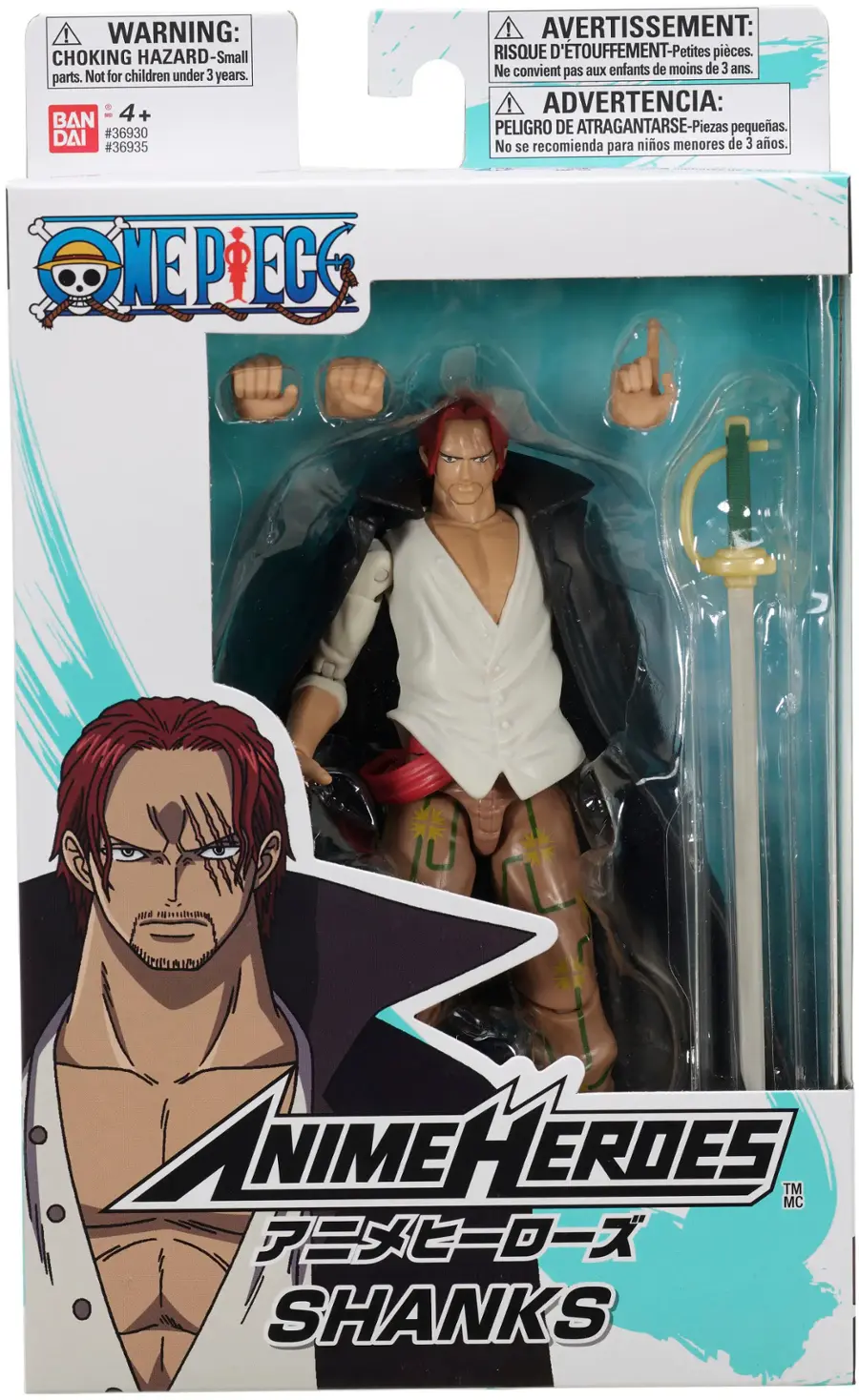 Alt View 24. Bandai - One Piece Anime Heroes Figure Assortment - Styles May Vary.