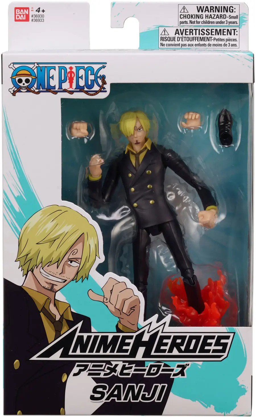 Alt View 25. Bandai - One Piece Anime Heroes Figure Assortment - Styles May Vary.