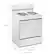 Alt View 11. Amana - 5.0 Cu. Ft. Freestanding Single Oven Gas Range with Easy-Clean Glass Door - White.
