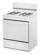 Alt View 14. Amana - 5.0 Cu. Ft. Freestanding Single Oven Gas Range with Easy-Clean Glass Door - White.