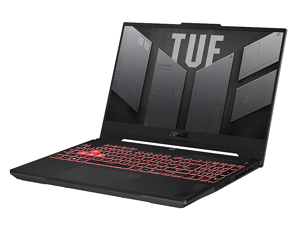  ASUS TUF Gaming A17 Gaming Laptop, 17.3” 144Hz FHD IPS-Type  Display, AMD Ryzen 5 4600H, GeForce GTX 1650, 8GB DDR4, 512GB PCIe SSD, RGB  Keyboard, Windows 11 Home, Bonfire Black Color