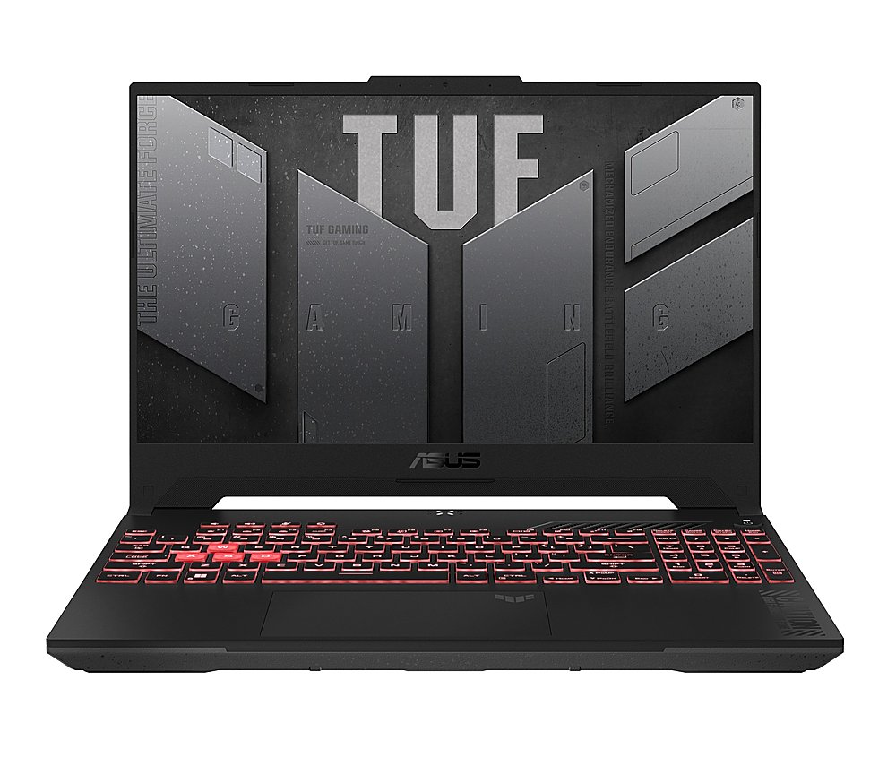 ASUS - TUF Gaming A15 15.6 144Hz Gaming Laptop FHD - AMD Ryzen 7 7735HS with 16GB Memory -NVIDIA GeForce RTX 4050 - 1TB SSD - Mecha Gray
