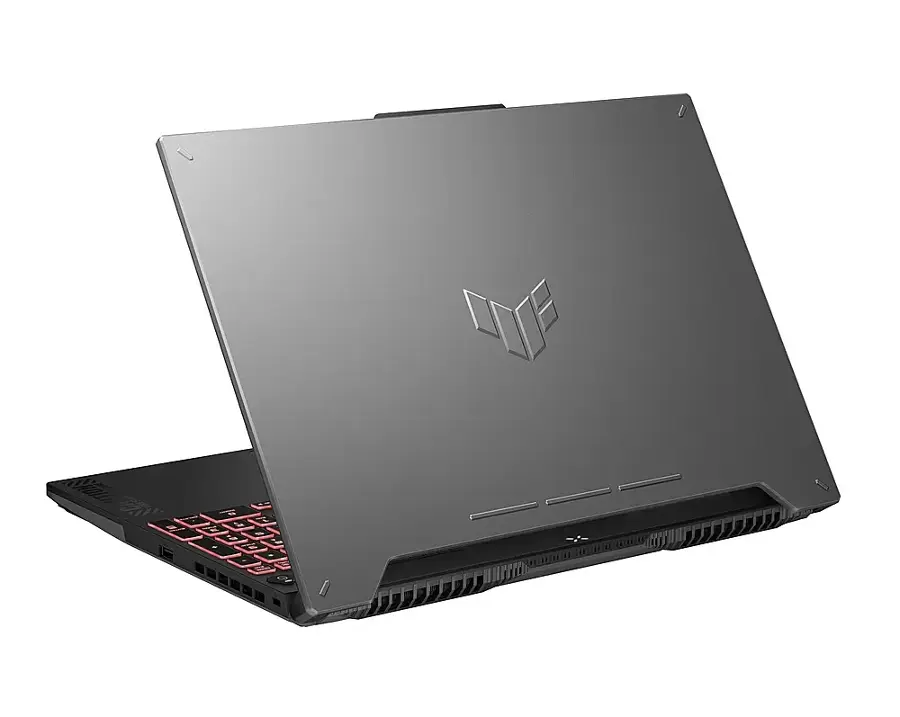 Alt View 7. ASUS - TUF Gaming A17 17.3" 144Hz Gaming Laptop FHD - AMD Ryzen 7 7735HS with 16GB Memory - NVIDIA GeForce RTX 4060 - 1TB SSD - Mecha Gray.
