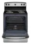 Alt View 1. Amana - 4.8 Cu. Ft. Freestanding Single Oven Electric Range with Easy-Clean Glass Door - Stainless Steel.