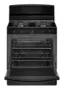 Alt View 1. Amana - 5.0 Cu. Ft. Freestanding Single Oven Gas Range with Easy-Clean Glass Door - Black.